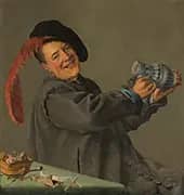 The Jolly Drinker, 1629 By Judith Leyster