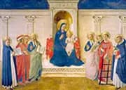 Madonna and Child with Saints By Fra Angelico