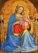 Madonna and Child By Fra Angelico