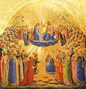 The Coronation of the Virgin By Fra Angelico