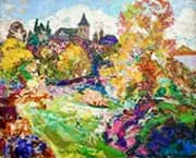 Church Gardens, c1910 By Victor Charreton