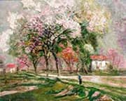 Two Houses in the Countryside By Victor Charreton