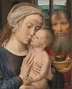 The Holy Family By Gerard David
