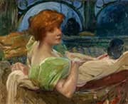 Portrait of Madame Georges Rodenbach, 1897 By Paul Albert Besnard