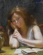 The Reader By Paul Albert Besnard