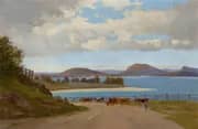 The Derwent River from Brown's River Road, c1890 By William Charles Piguenit