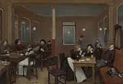 Student Bar, 1889 By Jean Beraud