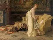 The Lion, 1874 By Frans Verhas