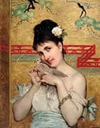 The Lovebird By Frans Verhas