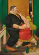 Dancing Couple 1982 By Fernando Botero