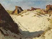 Fishermen's Houses in the Dunes By Laurits Tuxen