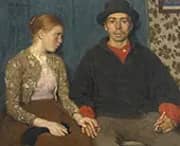 A Sailor and His Sweetheart By Gari Melchers