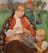 Madonna of the Fields By Gari Melchers
