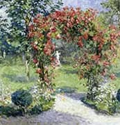 The Crimson Rambler 1914 By Gari Melchers