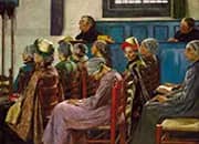 The Sermon 1886 By Gari Melchers