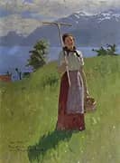 Anne Trulsdatter Sande Balestrand By Hans Dahl