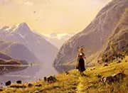 By the Fjord By Hans Dahl