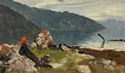 From Balestrand 1880 By Hans Dahl