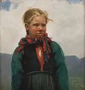 Young Pike 1888 By Hans Dahl