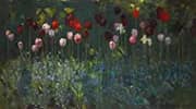 Tulips and Forget Me Nots By Patrick Adam
