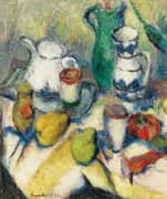 Still Life of Fruit 1933 By Elemer Vass