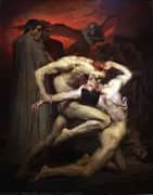 Dante and Virgil in Hell 1850 By William-Adolphe Bouguereau
