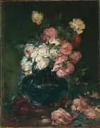 Roses By Walter Shirlaw