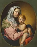 Virgin and Child By Onorio Marinari