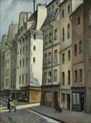 Quartier Latin Paris France c1920 By Christopher Richard Wynne Nevinson