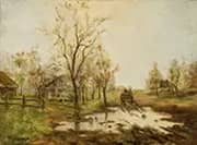 Springtime in the Countryside, 1891 By Isaac Levitan