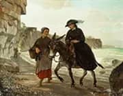 The Tourist and the Fisherwoman By Henry Bacon