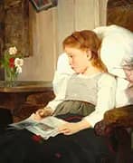 A Convalescent By Bertha Wegmann