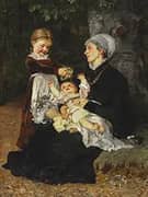A Wet Nurse's Visit By Bertha Wegmann