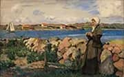 From the Norwegian Archipelago, 1894 By Eilif Peterssen