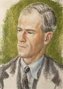 G D H Cole c1944 By Stella Bowen