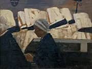 A Funeral in Brittany 1900 By Charles Cottet