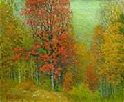 Autumn Landscape 1 By John Joseph Enneking