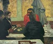 Card Players By Charles Cottet