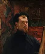Self Portrait 1886 By Charles Cottet