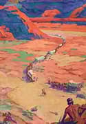 Scouting the Intruders By Maynard Dixon
