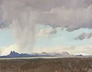Rain for the Gulf By Maynard Dixon