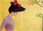 Young Girl Profile By Aristide Maillol