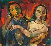 Esther and Ruth By Karl Hofer