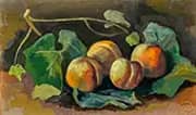 Still Life with Peaches 1933 By Karl Hofer