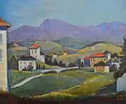 Tessiner Landschaft By Karl Hofer