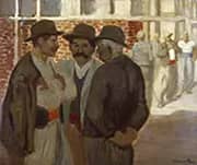 Construction Workers By Theophile Alexandre Steinlen