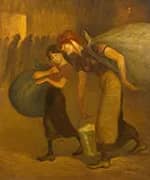 Les Blanchisseuses 1892 By Theophile Alexandre Steinlen