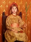 My Crown and Sceptre, 1891 By Thomas Cooper Gotch