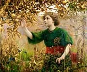 A Golden Dream By Thomas Cooper Gotch