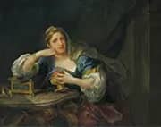 Sigismunda Mouring Over the Heart of Guiscardo By William Hogarth